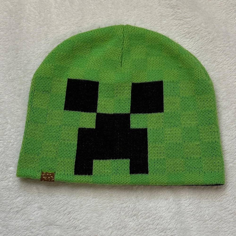 Minecraft Creeper Knit Beanie